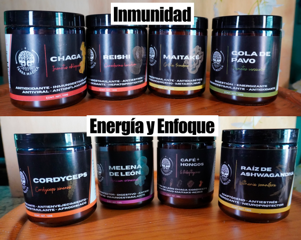 Kit Energía Enfoque e Inmunidad - 8 Frascos